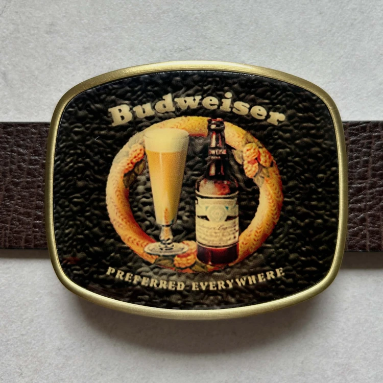 Budweiser #8 lata 80/90 z paskiem 