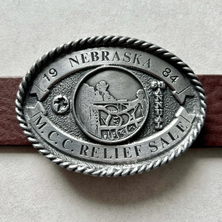 Nebraska M.C.C. '84 z paskiem  