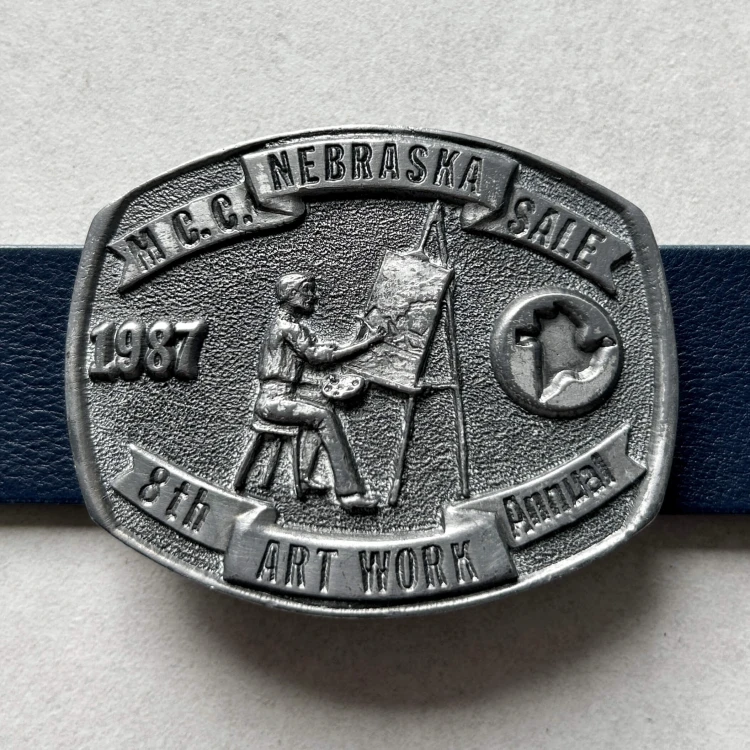 Nebraska M.C.C. '87 z paskiem   