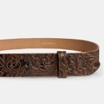 Sama skóra – Brąz Vintage Flower – 40 mm