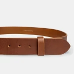 Sama skóra – Średni Brąz Poncho – 40 mm