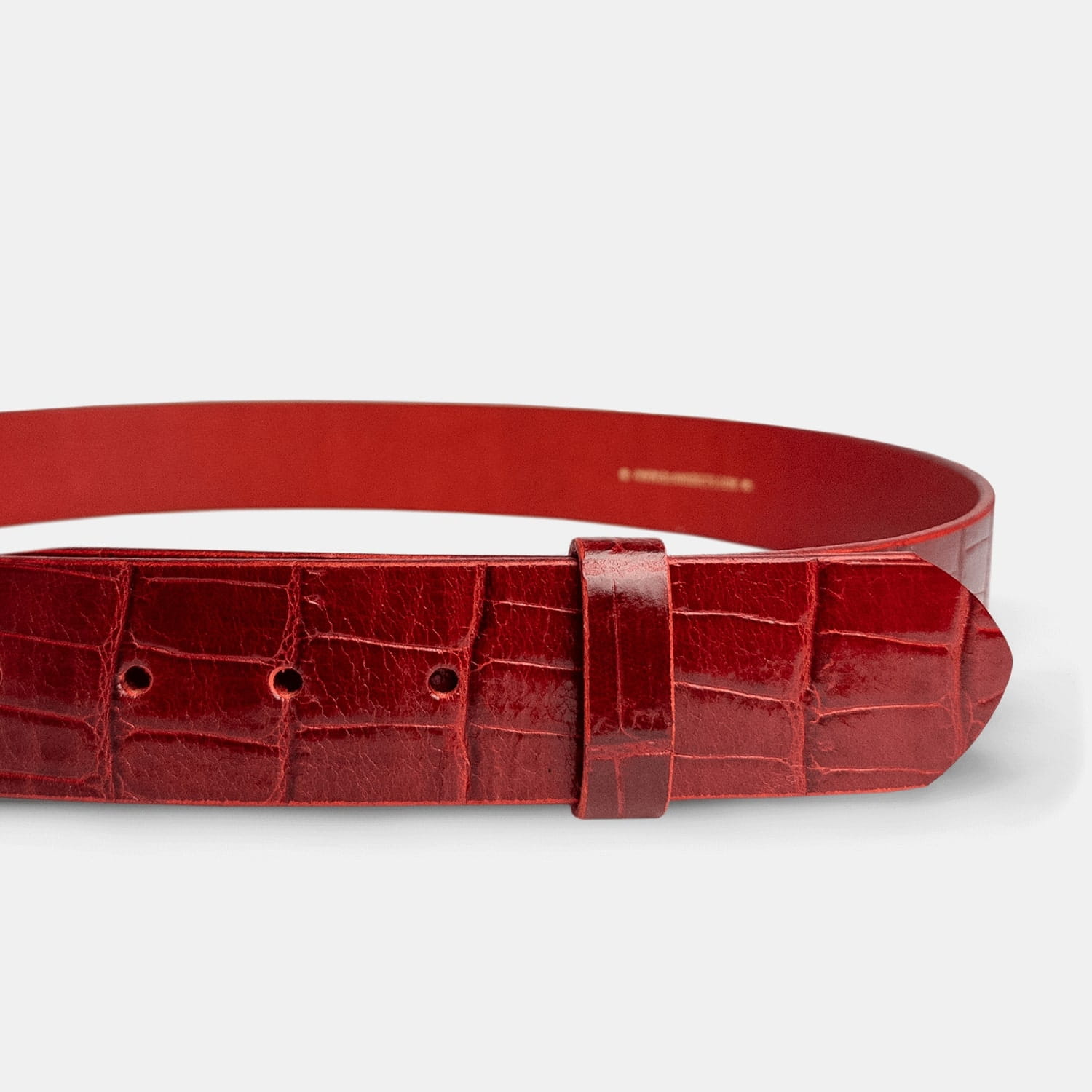 Sama skóra – Wiśniowa Kroko – 40 mm