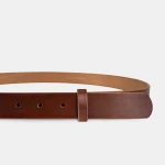 Sama skóra – Kasztanowy Brąz Gloss – 30 mm